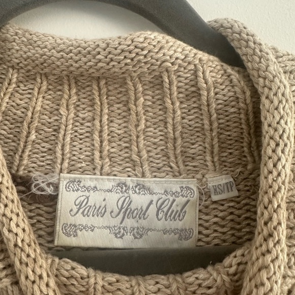 Vintage Beige Sweater - Picture 3 of 4